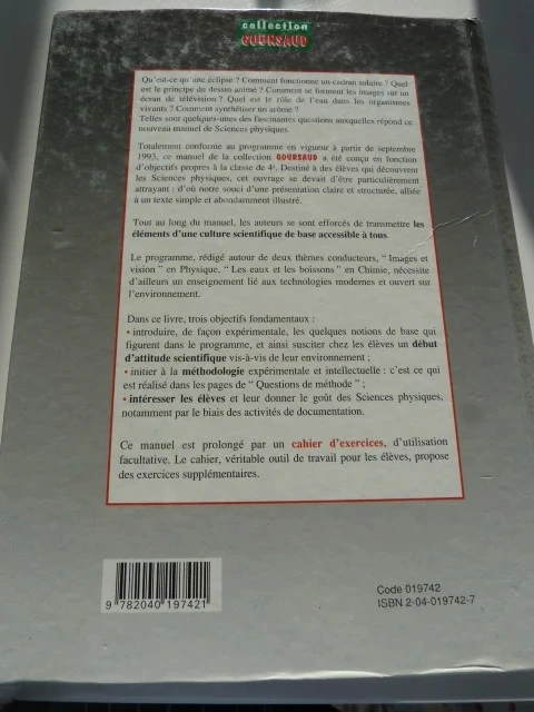 sciences physique 4ème – photo 2